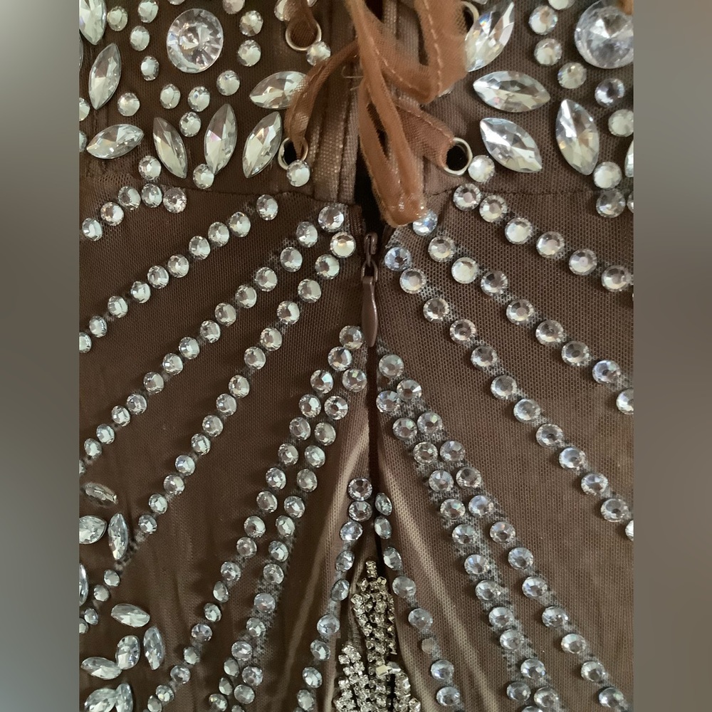 ✨FIRM PRICE✨Bling Strapless dress - Picture 9 of 16